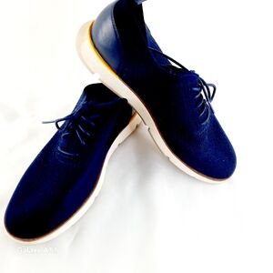 Newer Size 8 1/2  Royal Blue Cole Haan Streetwear comfy  shoes